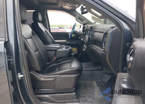 2021 Chevrolet Silverado 1500 4Wd Short Bed Custom из США, поврежденный, VIN 1GCPYBEK8MZ439106